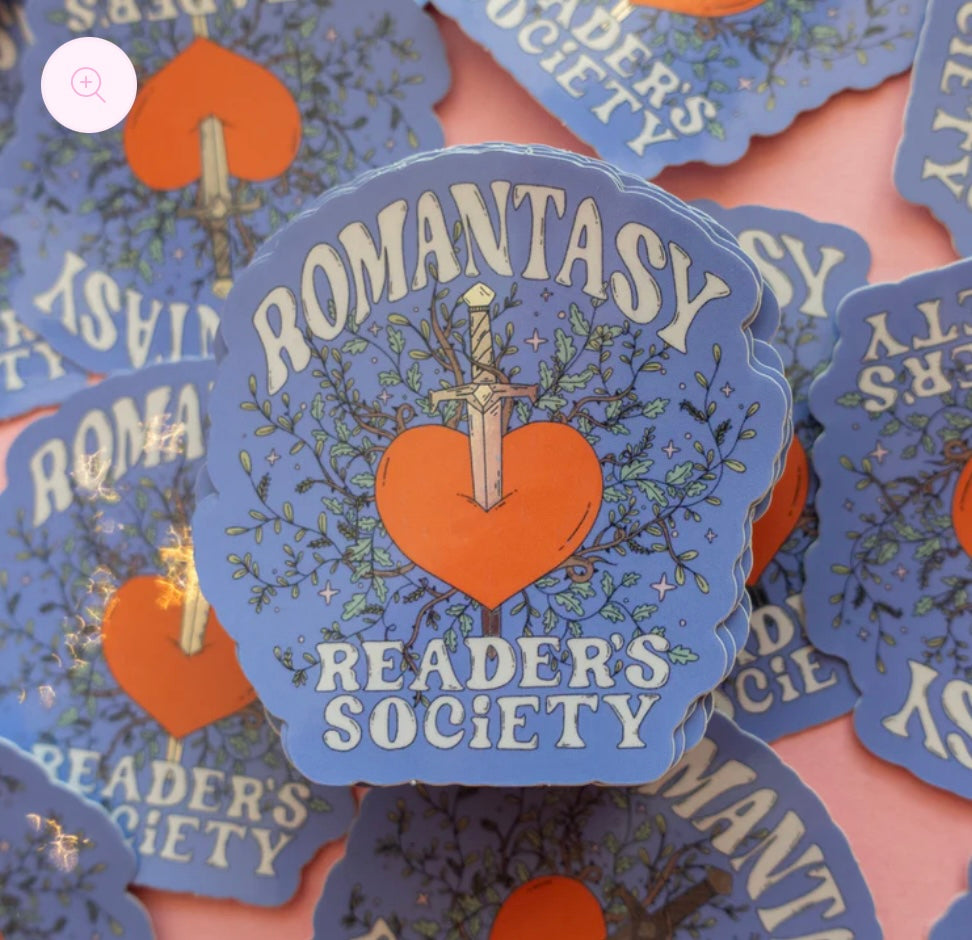 ROMANTASY READERS SOCIETY- Sticker