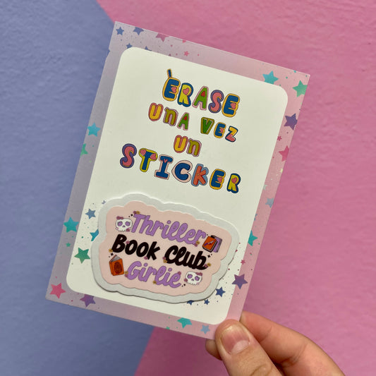 Thriller book club- Stickers