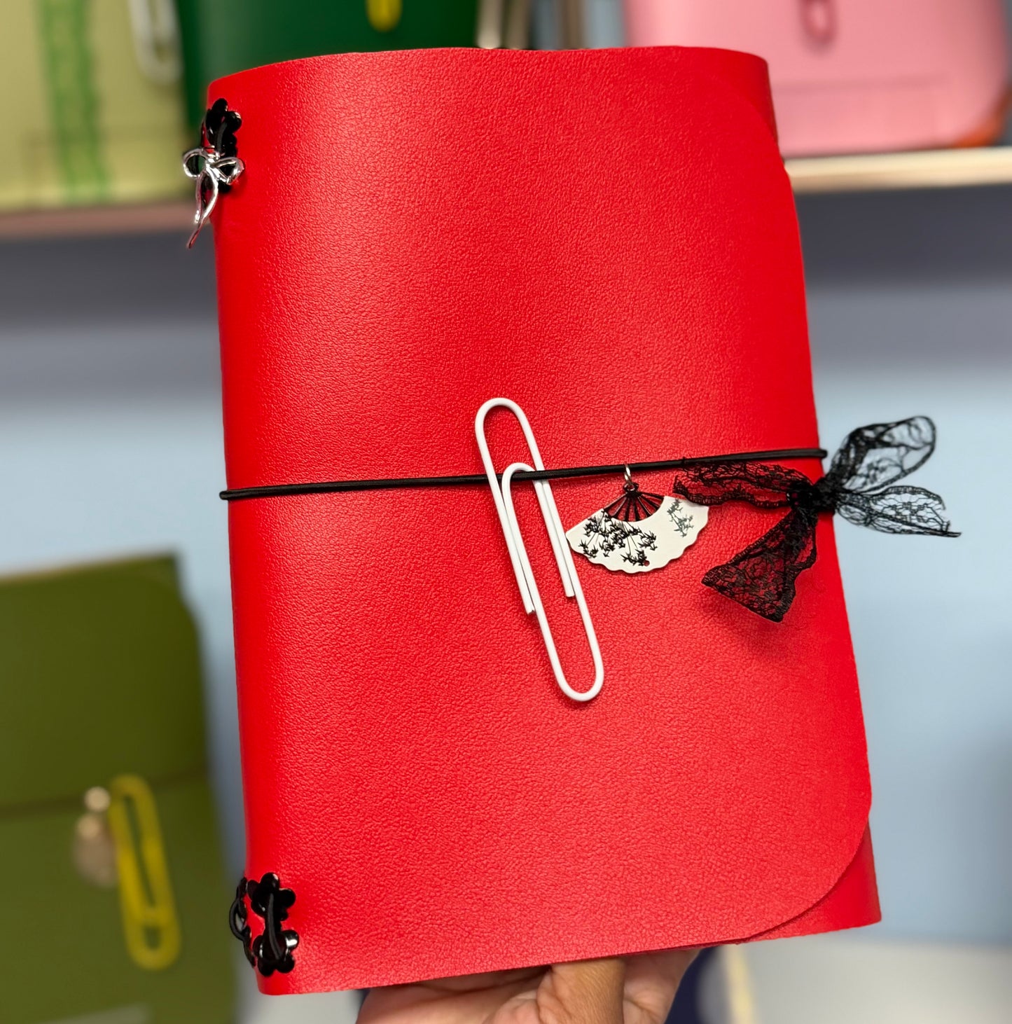 Travel Journal A5- Book and moon Crafts