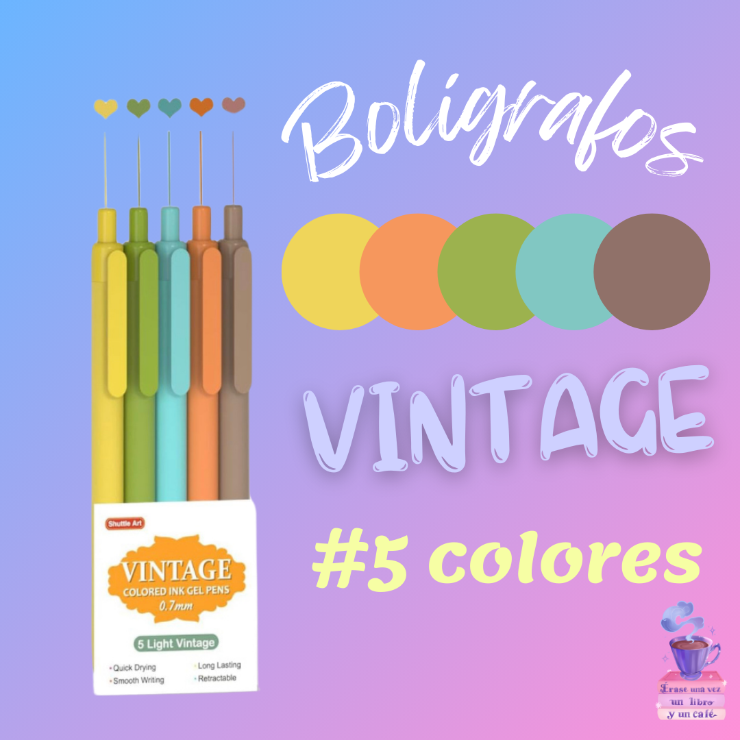 Vintage- Bolígrafos