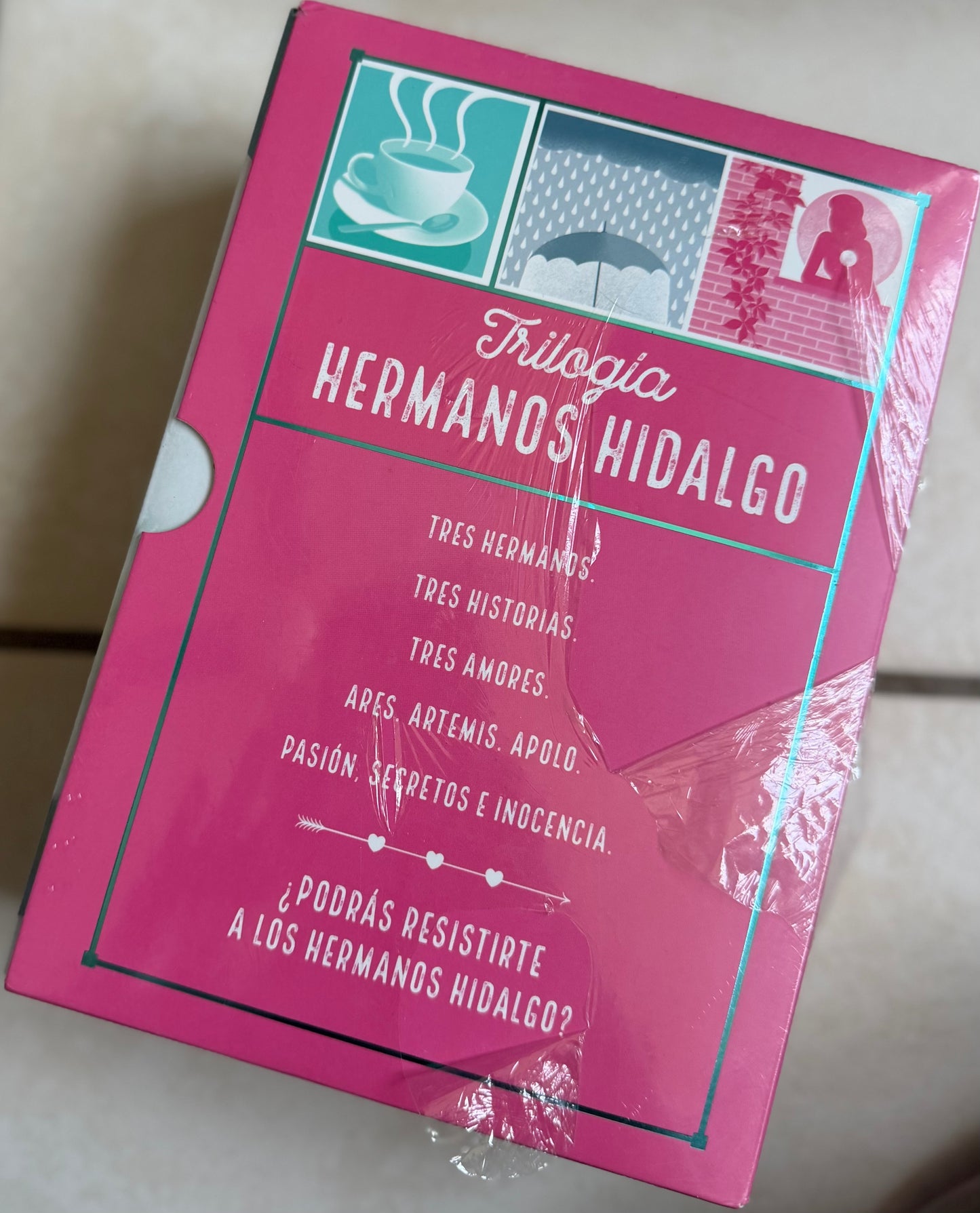 Trilogía hermanos Hidalgo (Box set 3 libros)- (libro usado o donado)