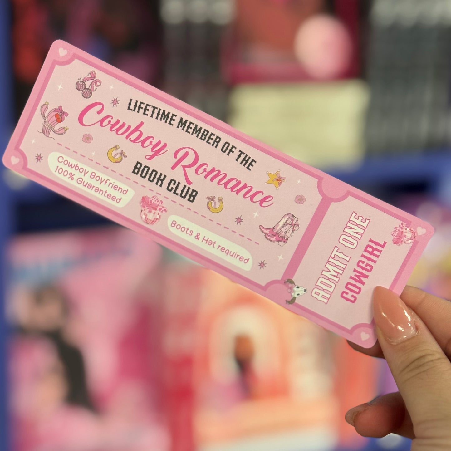 Cowboy Romance-bookmark