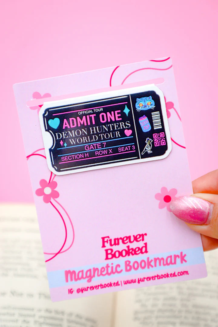 Demon Hunters World Tour- Magnetic Bookmark