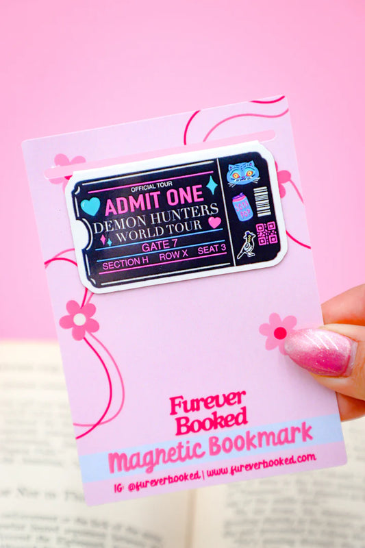 Demon Hunters World Tour- Magnetic Bookmark