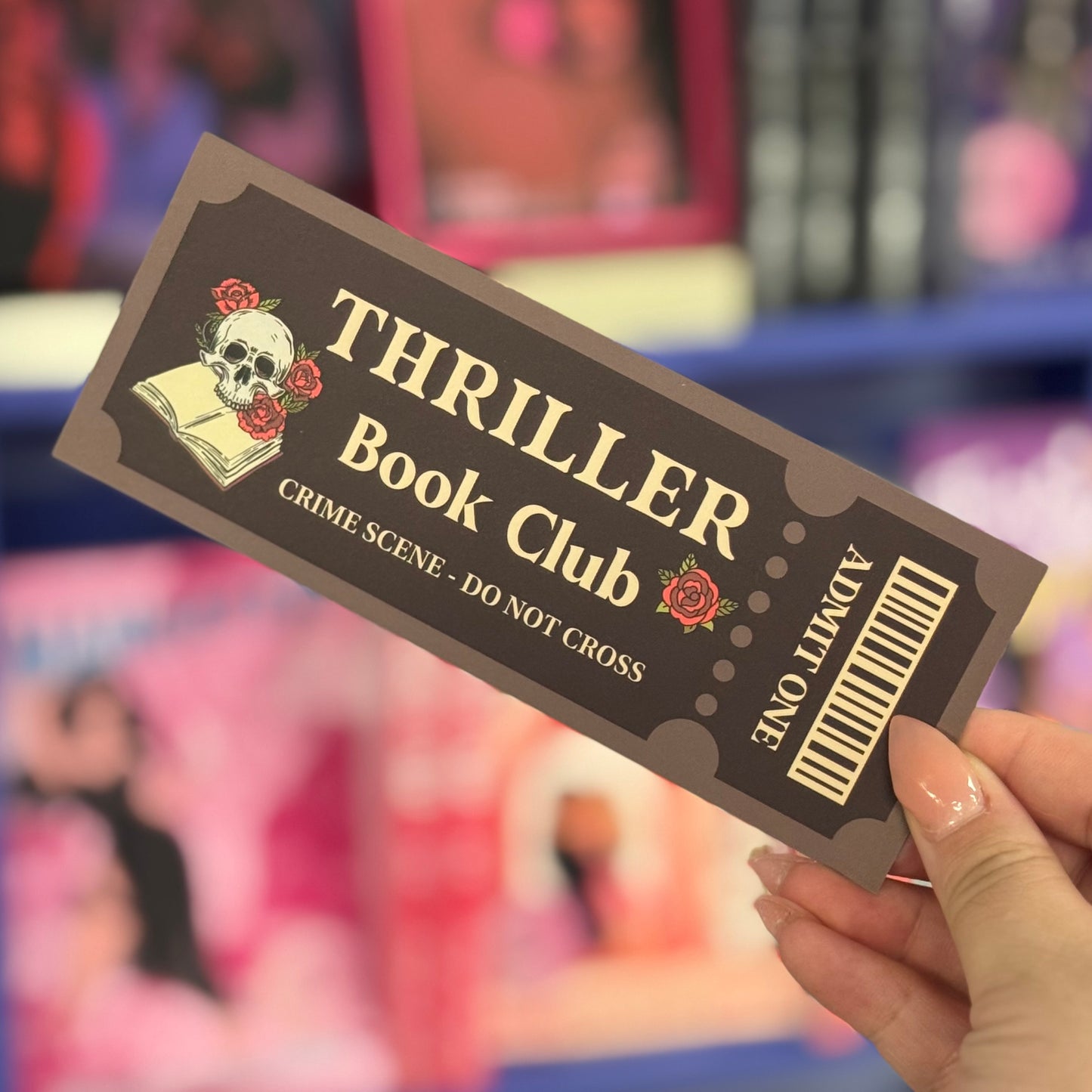 Thriller Book club- Bookmarks