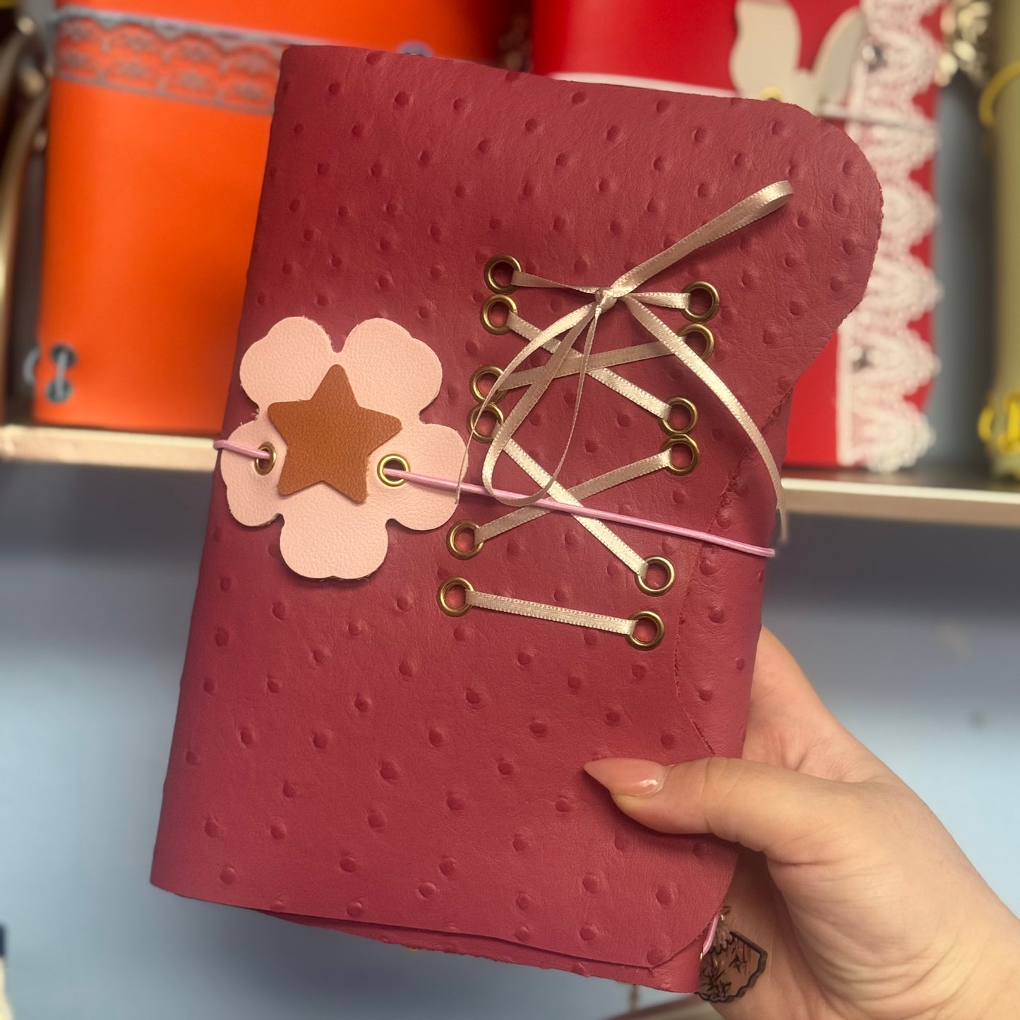 Travel Journal A5- Book and moon Crafts