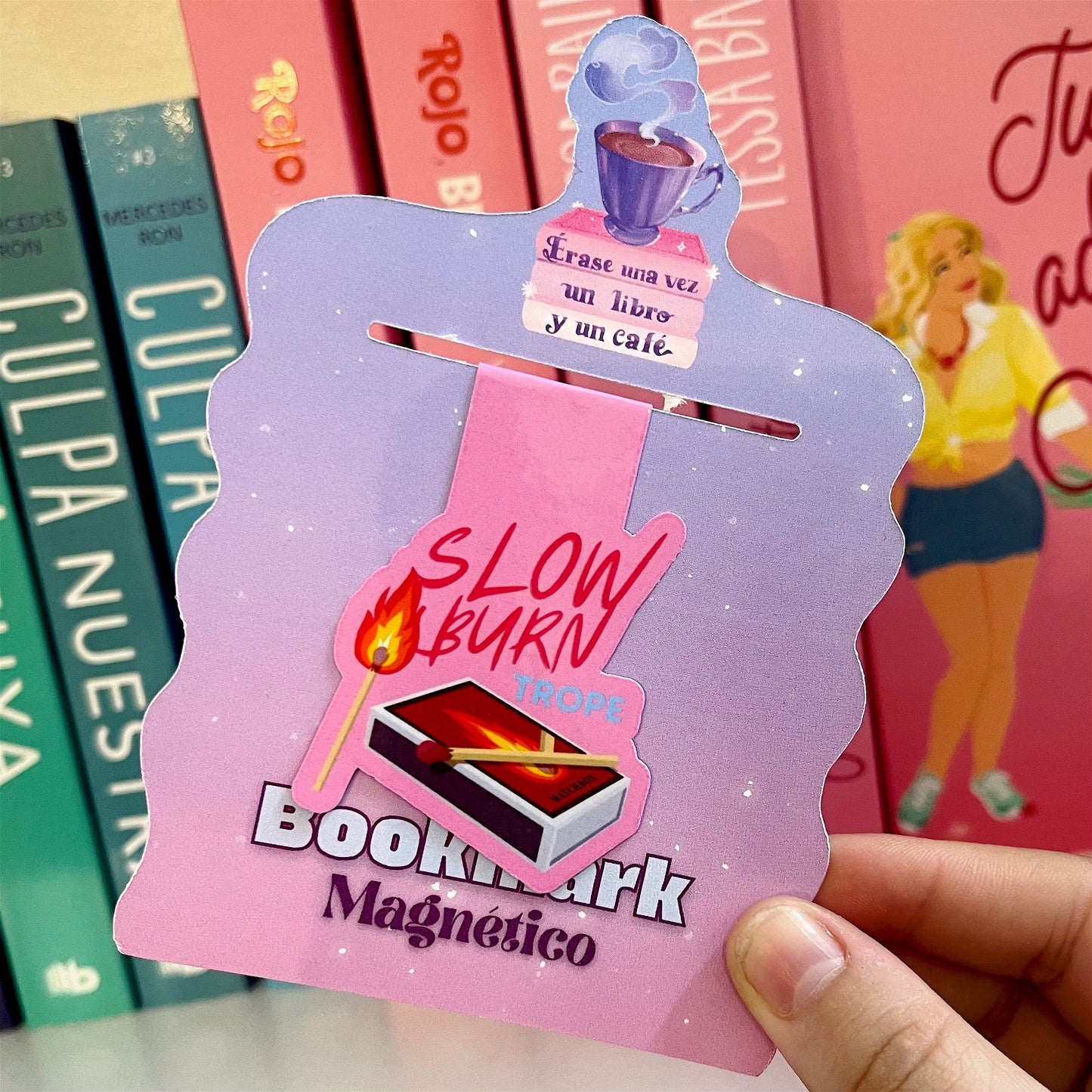 Slow burn- Bookmark magnético