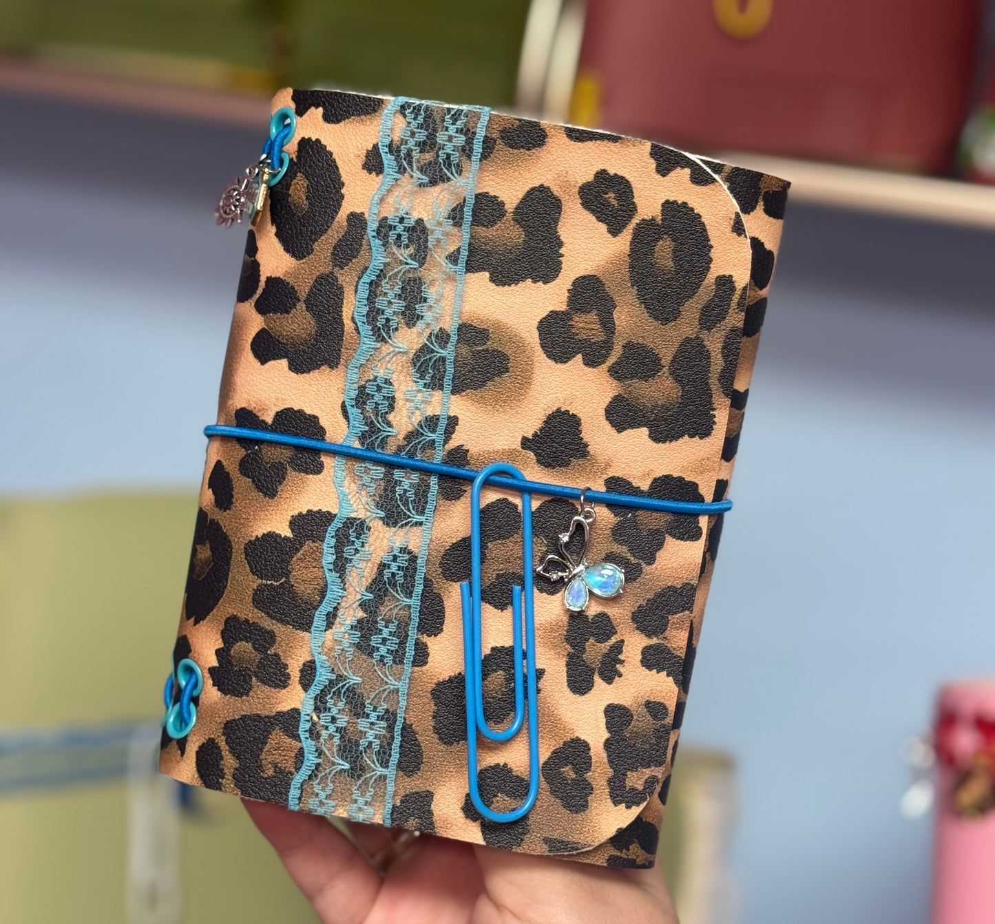 Travel Journal A6- Book and moon Crafts
