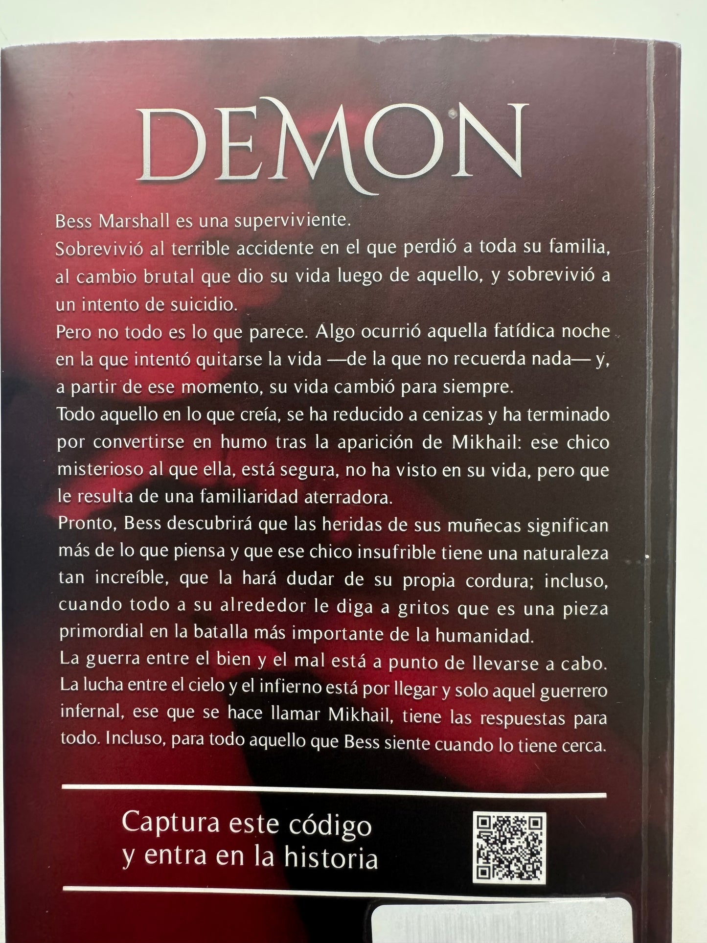 Demon(Trilogía Demon #1) - (libro usado o donado)