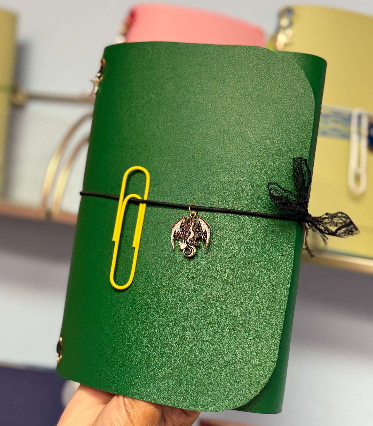 Travel Journal A5- Book and moon Crafts