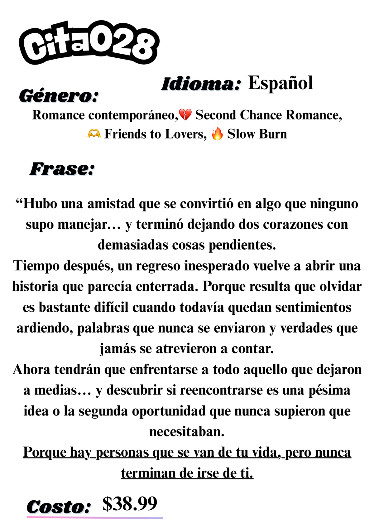 Citas a ciegas literarias
