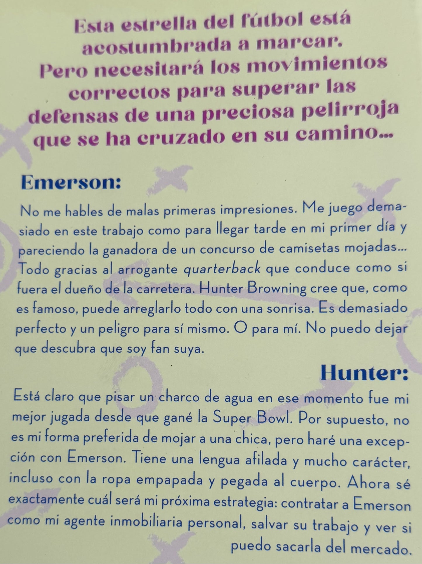 Tu yo y la superbowl- (libro usado o donado)
