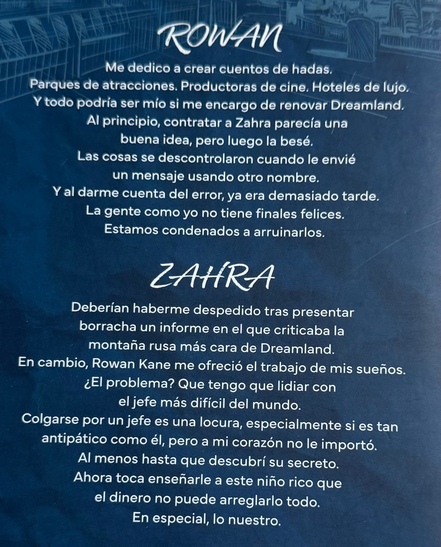 La letra pequeña- (libro usado o donado)