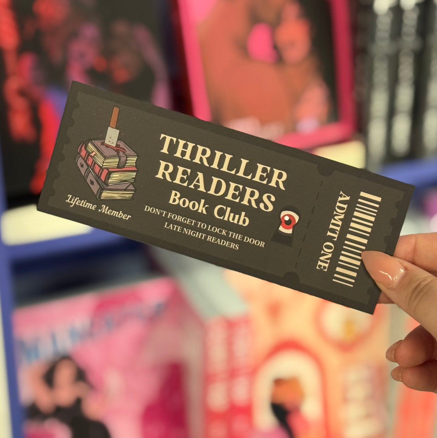 Thriller Book club- Bookmarks