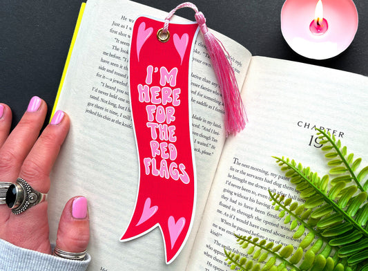 I’m here for the red flags- Bookmark