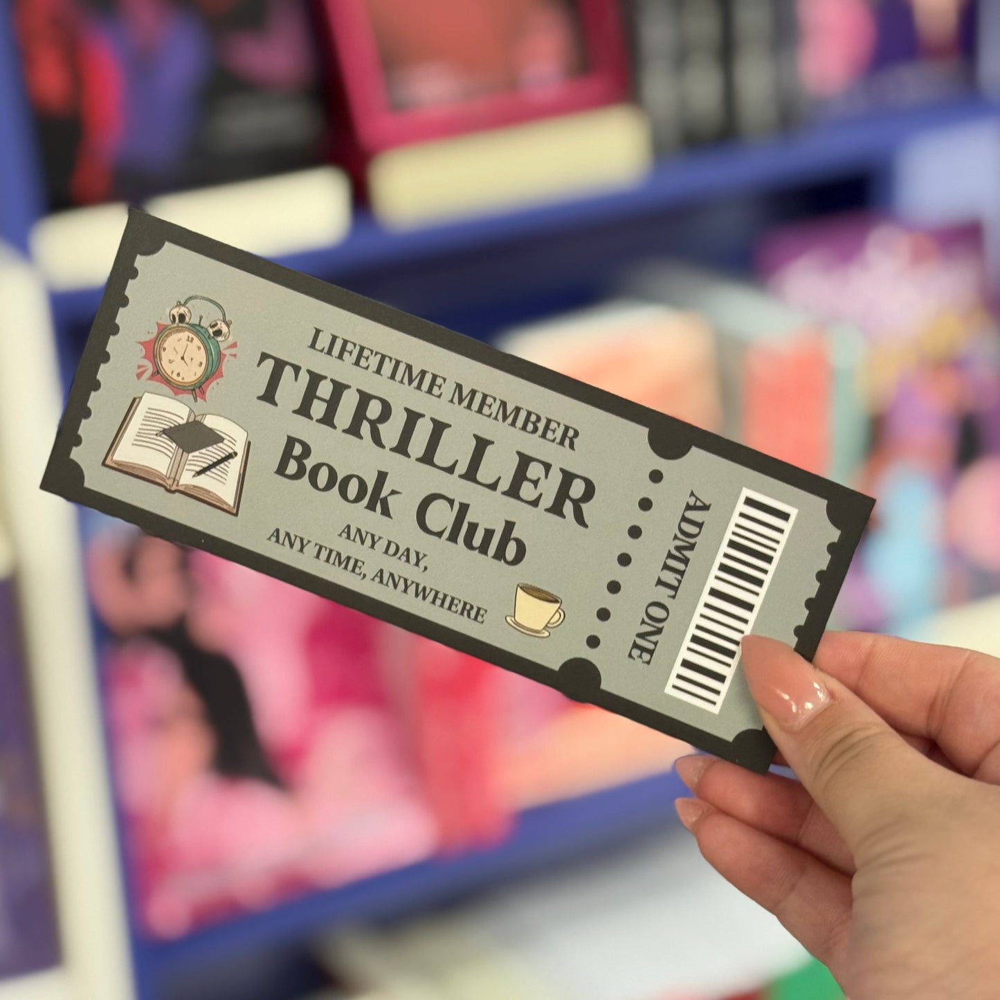 Thriller Book club- Bookmarks