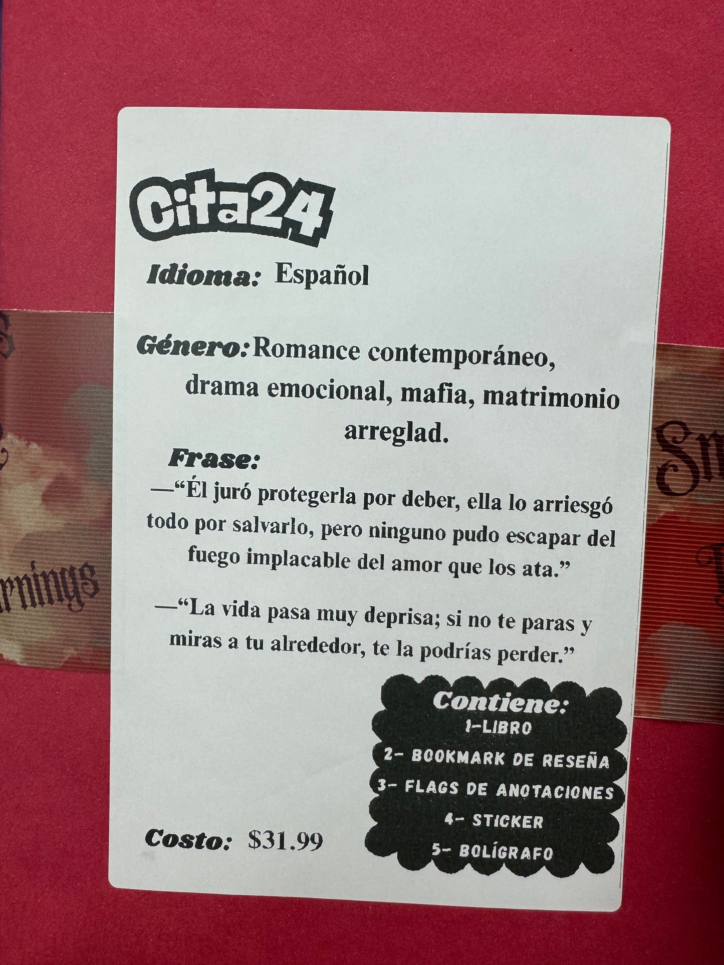 Citas a ciegas literarias