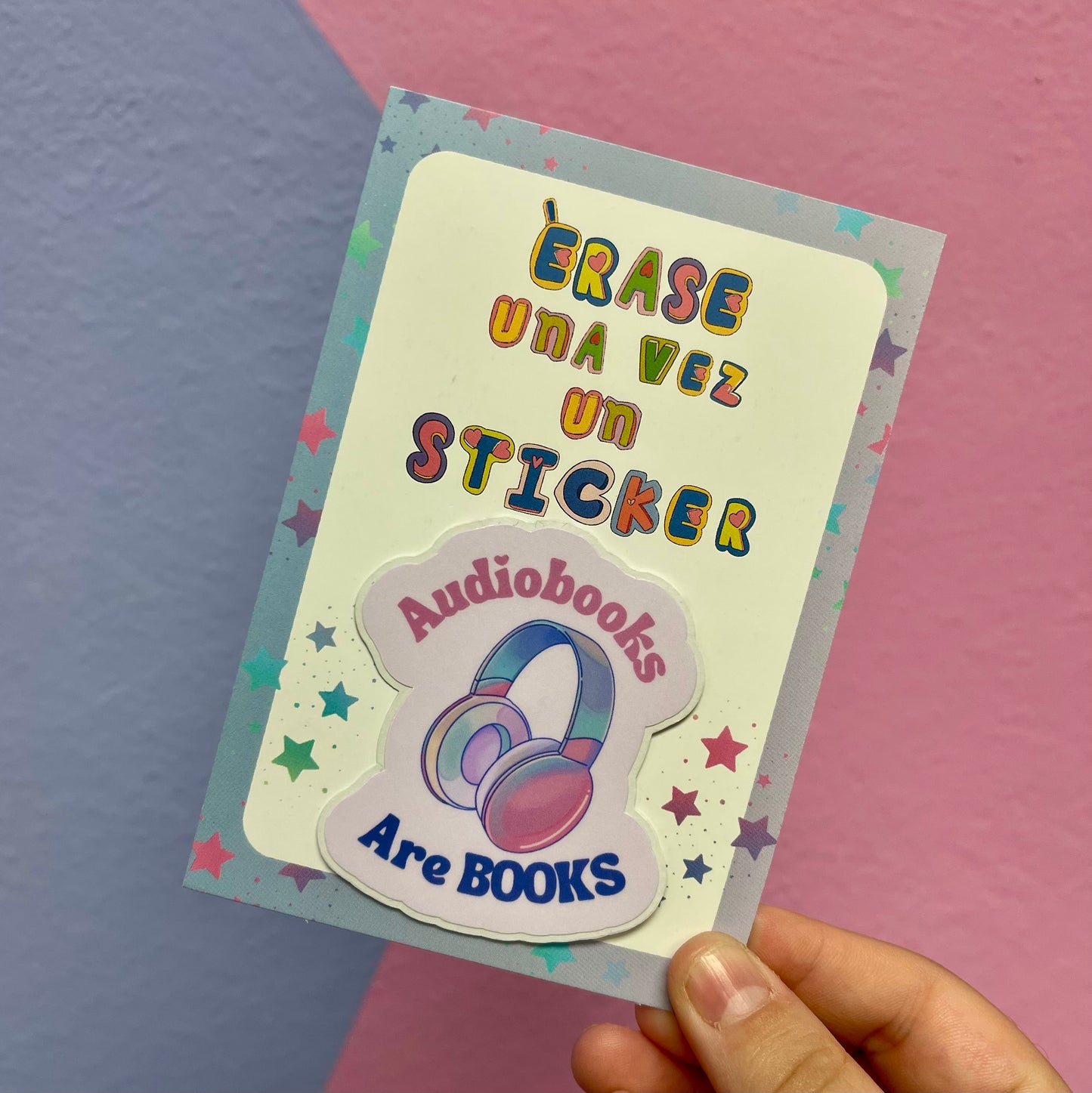 Audiobooks are books- Sticker