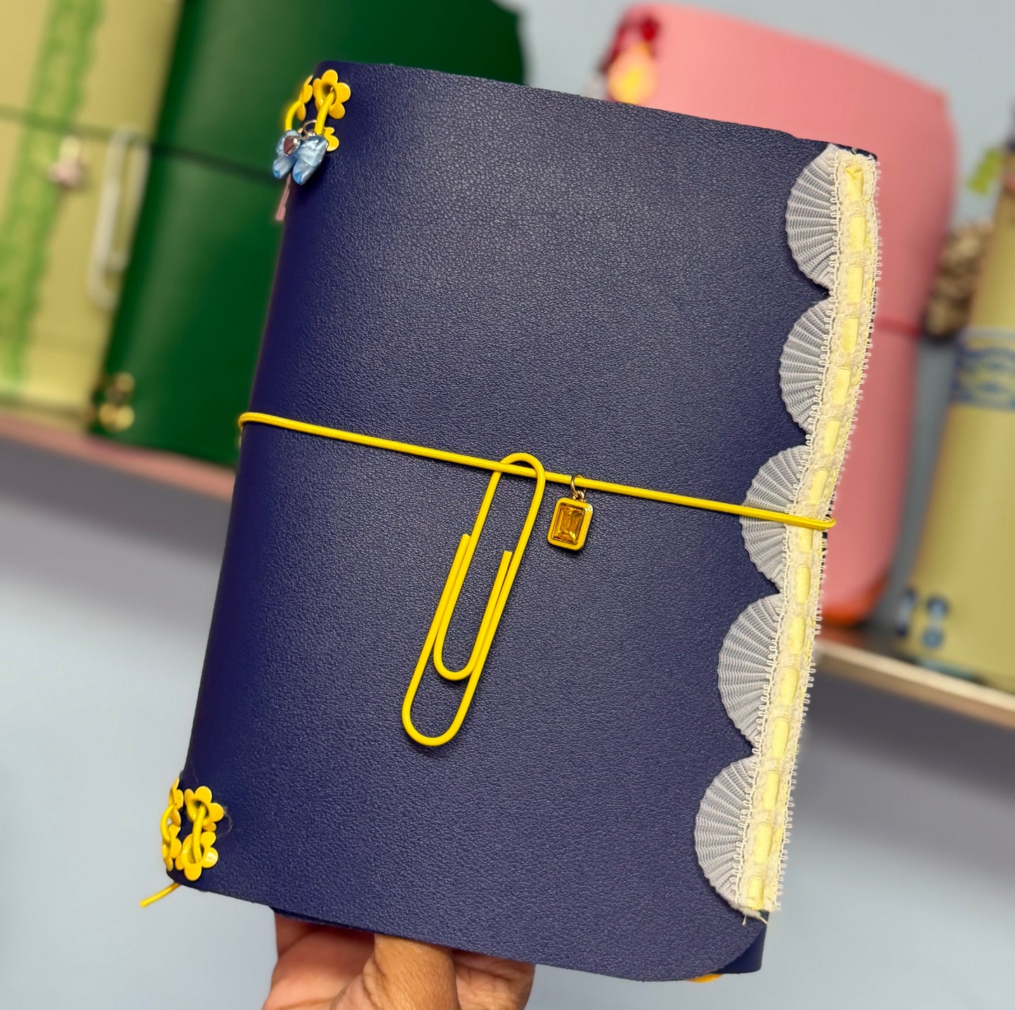 Travel Journal A5- Book and moon Crafts