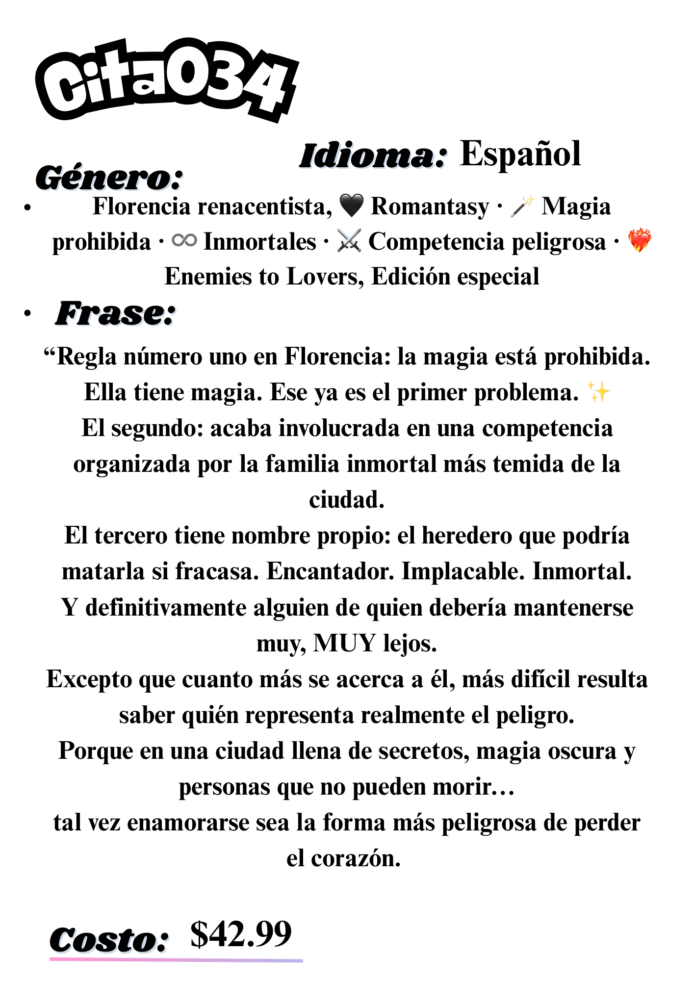 Citas a ciegas literarias