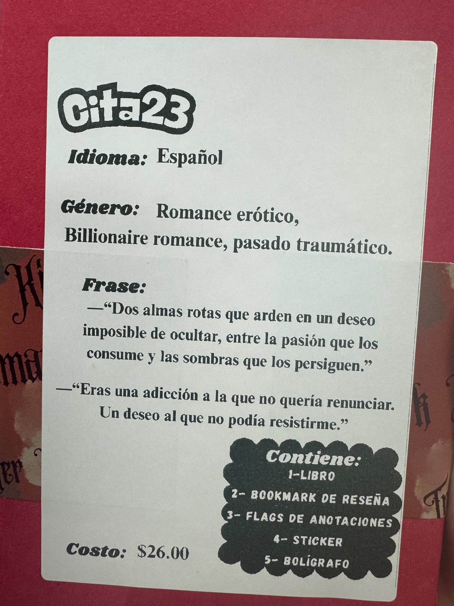 Citas a ciegas literarias
